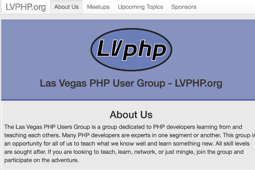 Las Vegas PHP Users Group